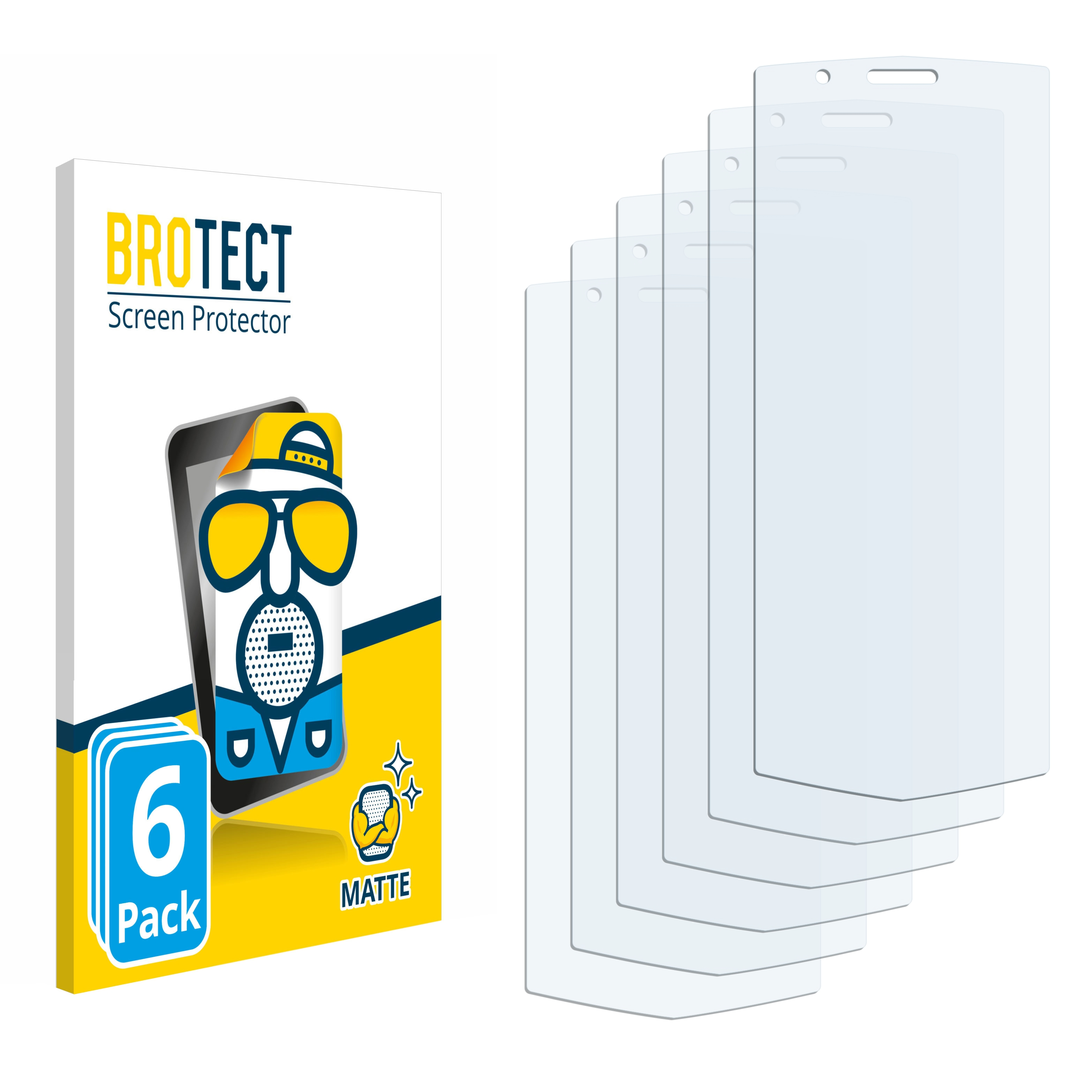 Schutzfolie(für 6x matte 3) Cubot BROTECT Pocket