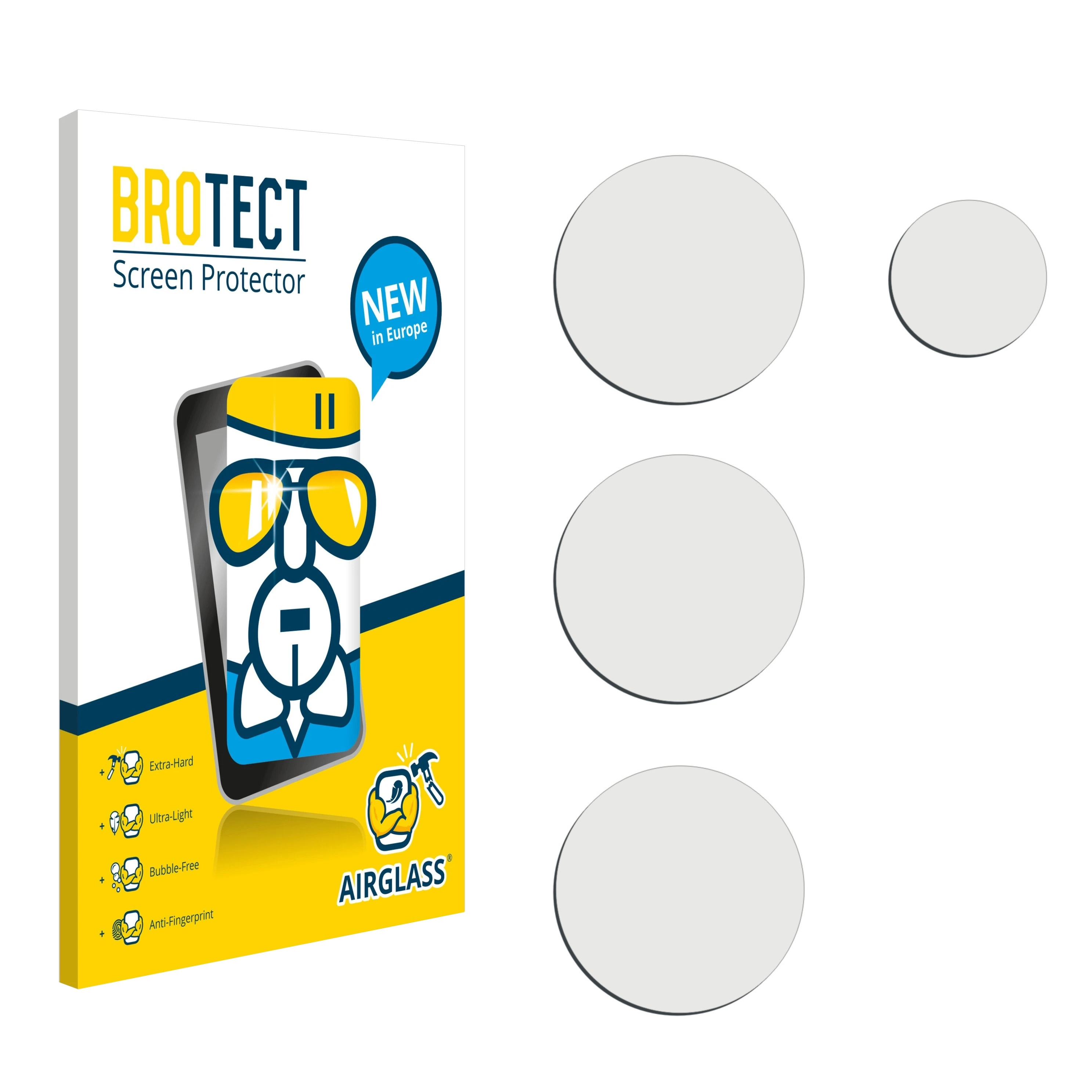 BROTECT Airglass klare X3 Schutzfolie(für Find Oppo Lite)