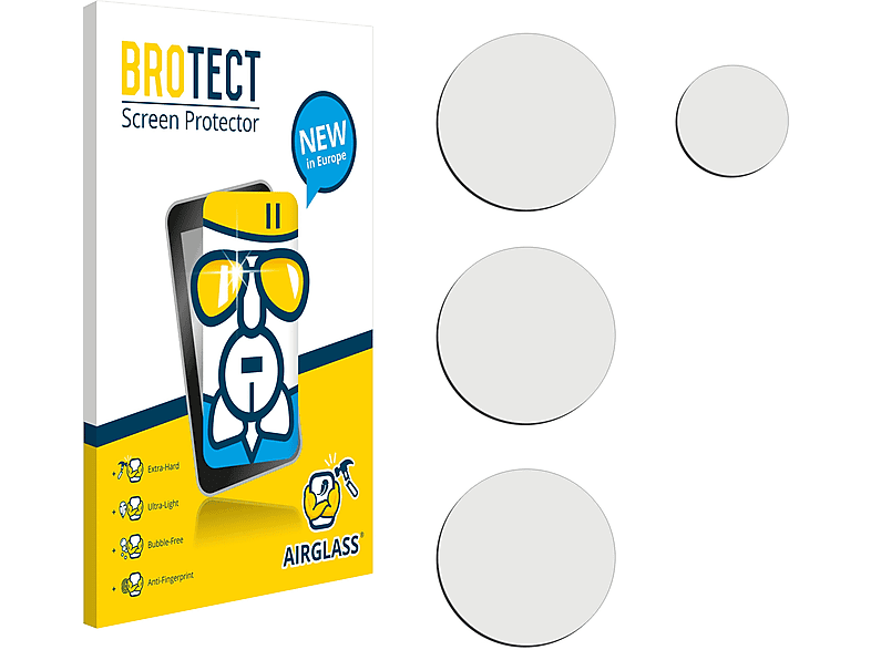 BROTECT Airglass klare X3 Oppo Find Schutzfolie(für Lite)