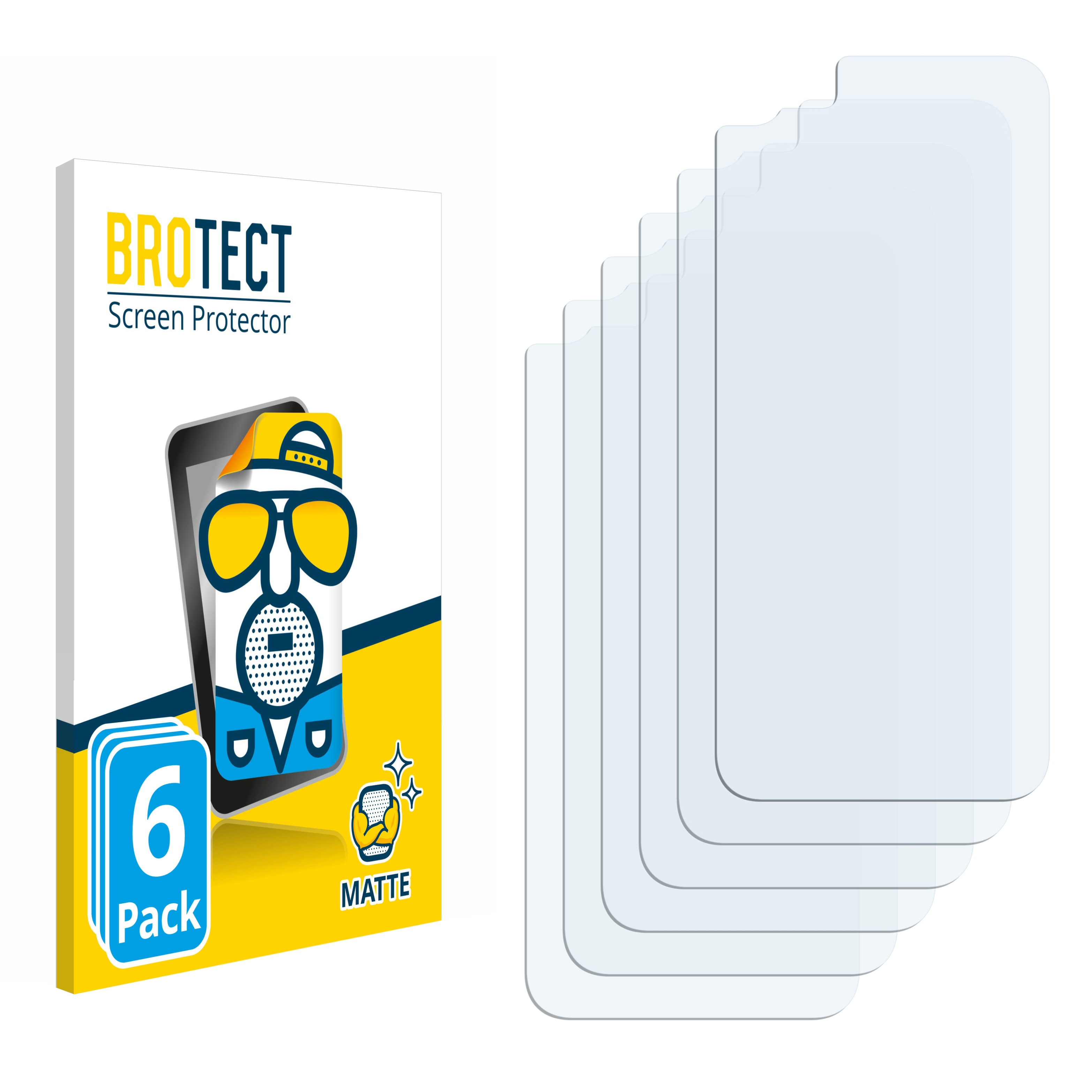 BROTECT 6x matte Schutzfolie(für Apple 3 iPhone 2022) SE