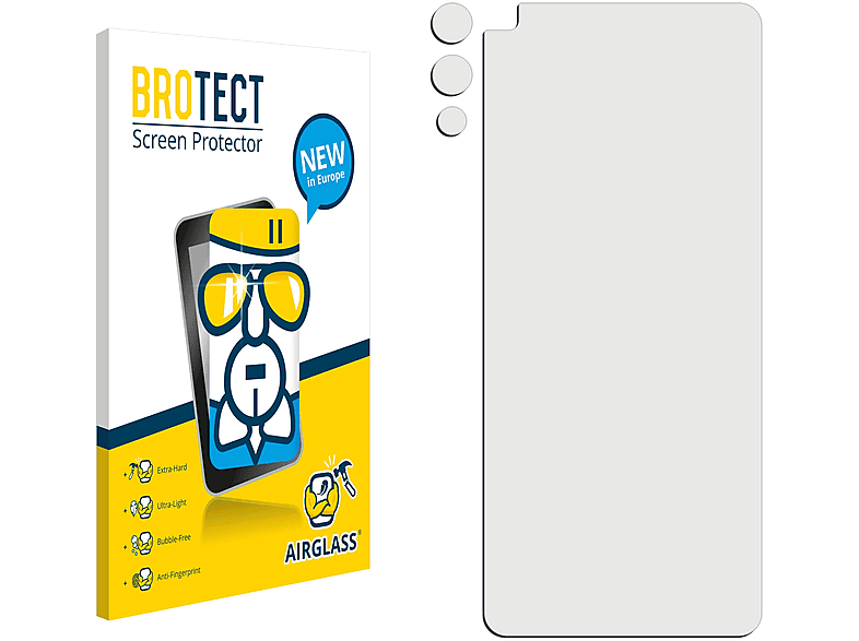 BROTECT Airglass klare Schutzfolie(für OnePlus 9RT 5G (Display+Kamera))