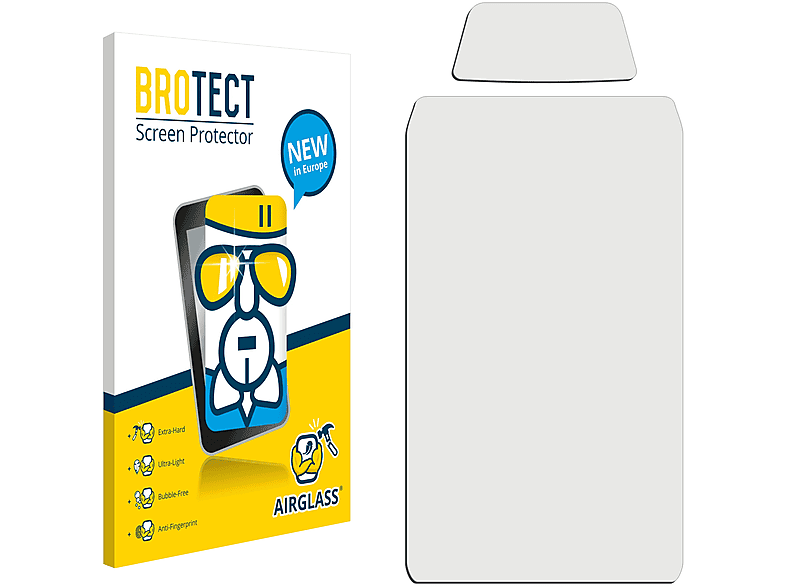 klare Airglass BROTECT Ion) Motorola Schutzfolie(für Mototrbo