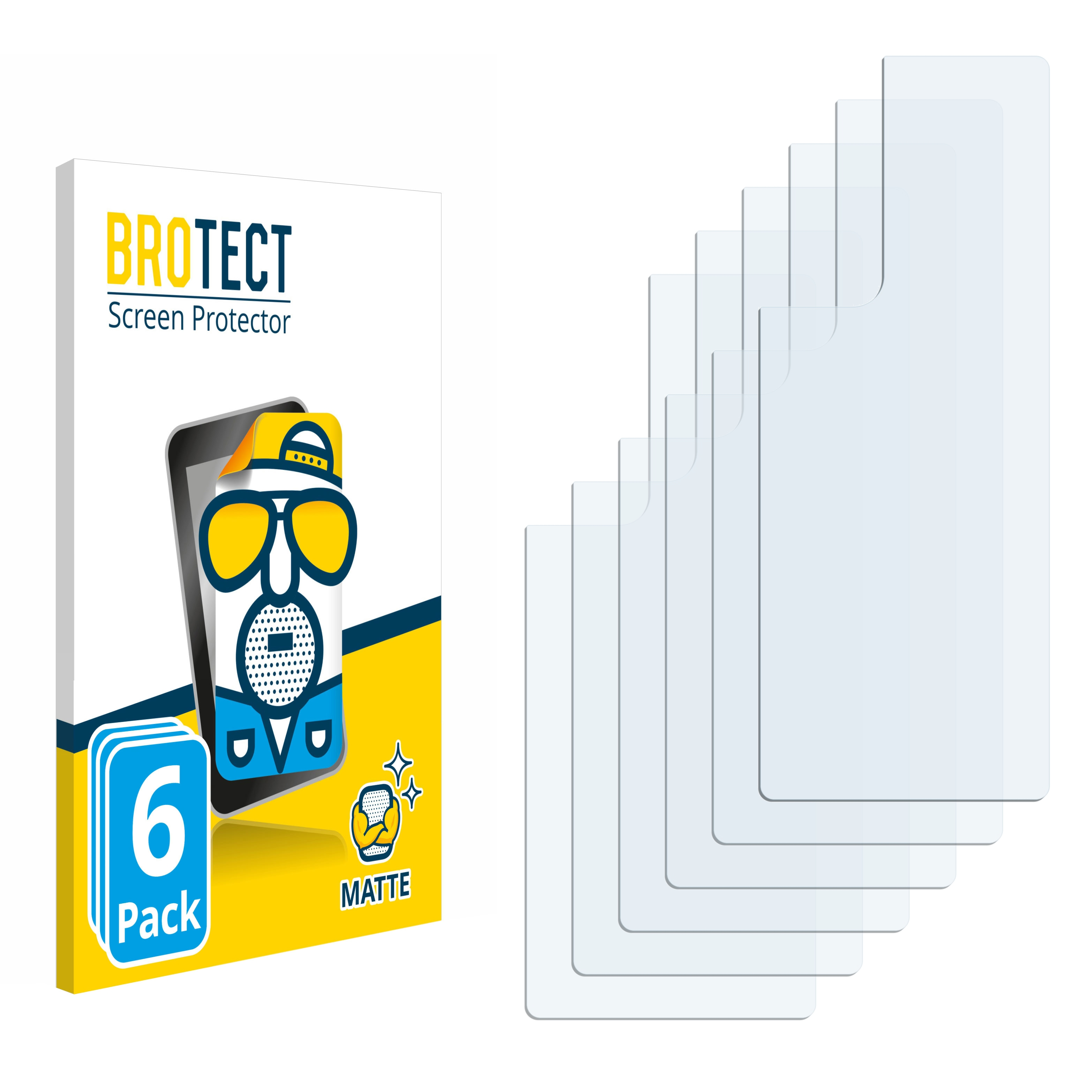 BROTECT 6x matte Schutzfolie(für Oppo X3 Neo) Find