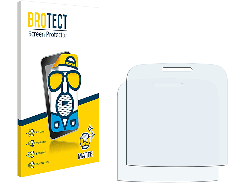 BROTECT Samsung Schutzfolie(für 357 matte S3570) Chat 2x