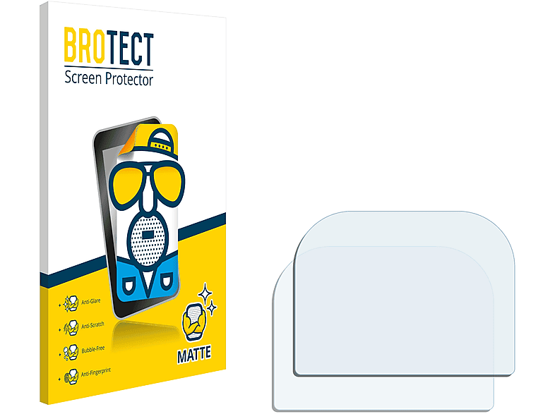 Smart Remote) BROTECT 2x matte Schutzfolie(für GoPro