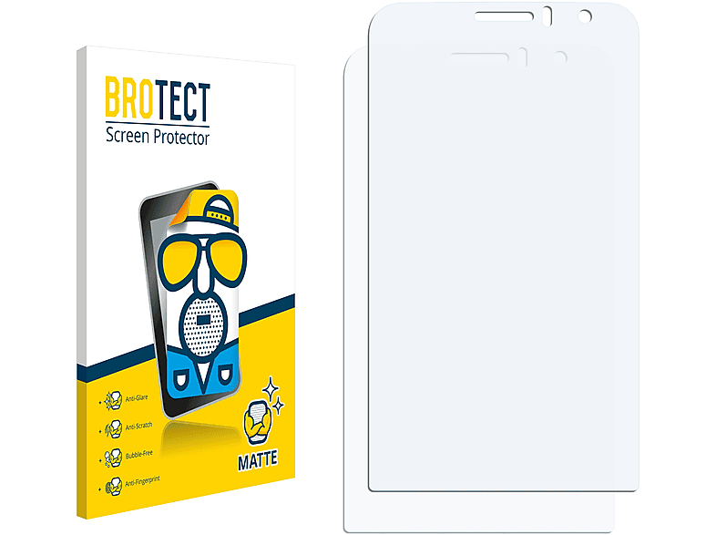 BROTECT 2x matte Schutzfolie(für 3) Samsung Galaxy Express