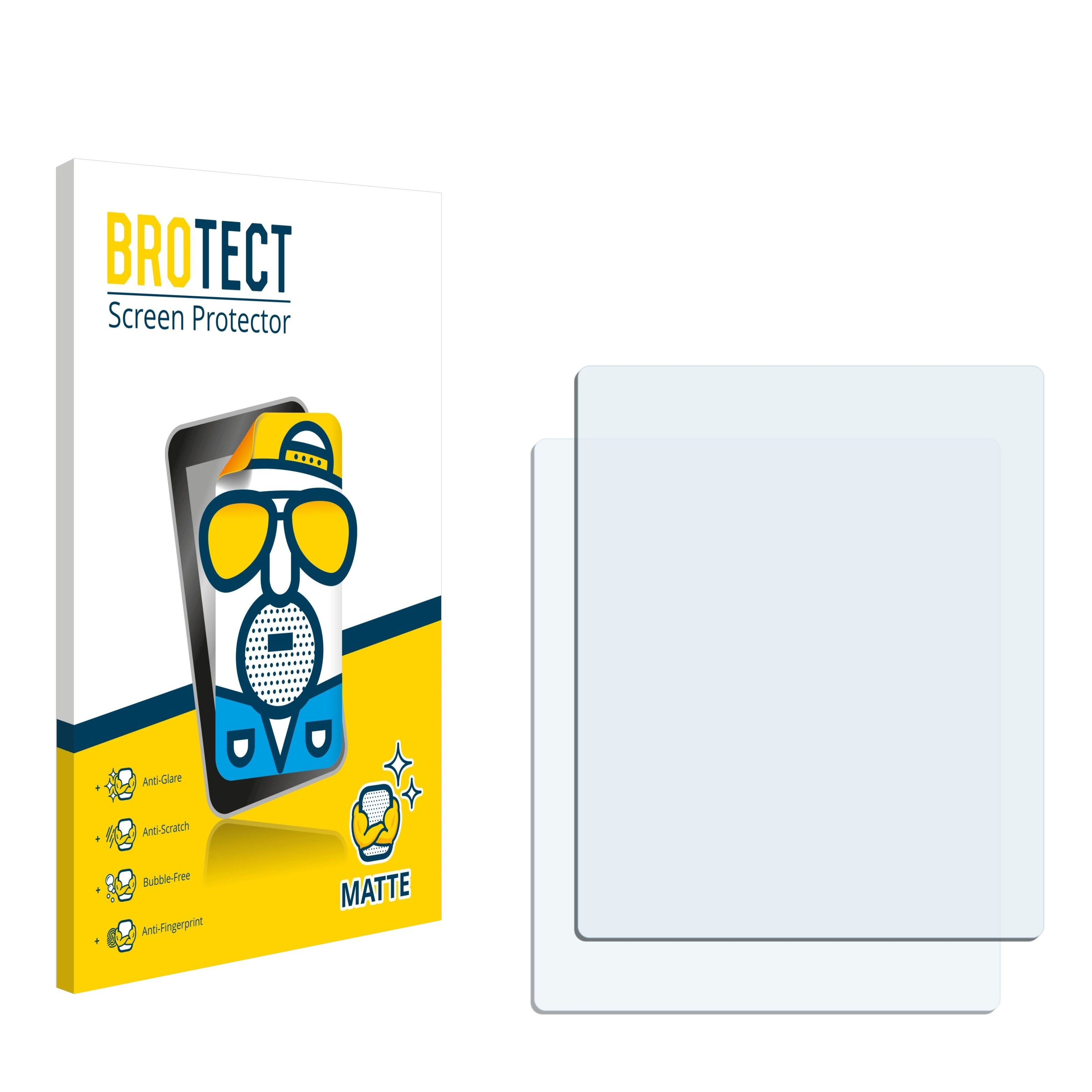 BROTECT 2x Bosch 80 matte Schutzfolie(für Professional) GLM