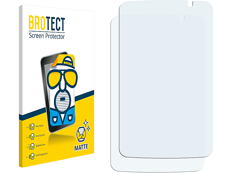 BROTECT 2x Alcatel Play) One Touch OT-991 matte Schutzfolie(für