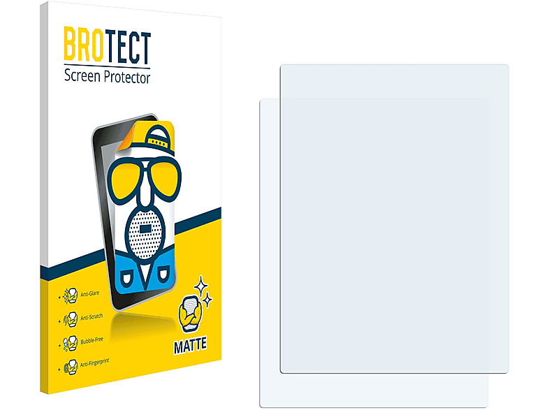 BROTECT 2x 623) Lux PocketBook Touch Schutzfolie(für matte