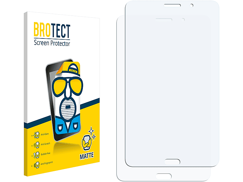BROTECT 4 Galaxy 2x matte 3G) Tab Schutzfolie(für Samsung 7.0