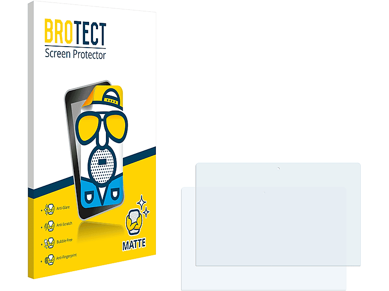 BROTECT 2x Lenovo 11S) matte IdeaPad Schutzfolie(für Yoga
