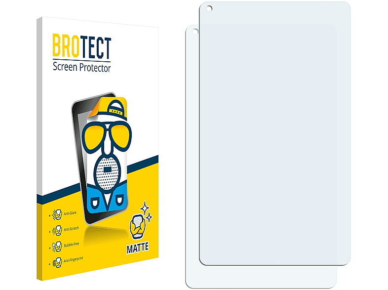 BROTECT 2x 10.1 S2 matte Mediacom Schutzfolie(für M-MP1050S2) SmartPad