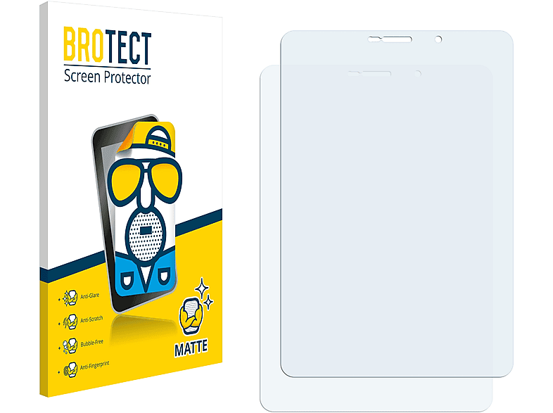 BROTECT 2x matte Schutzfolie(für P6810) Galaxy Samsung Tab 7.7