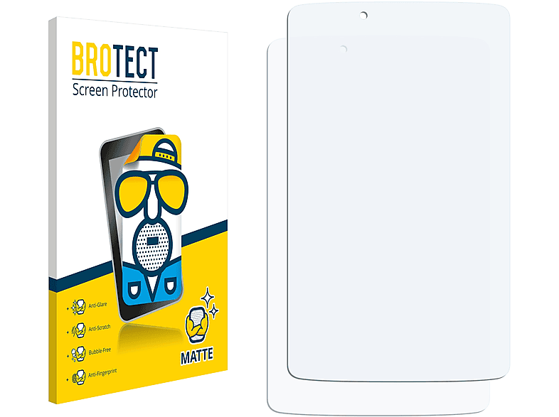 BROTECT 2 G 2x Schutzfolie(für 8.0) LG Pad matte