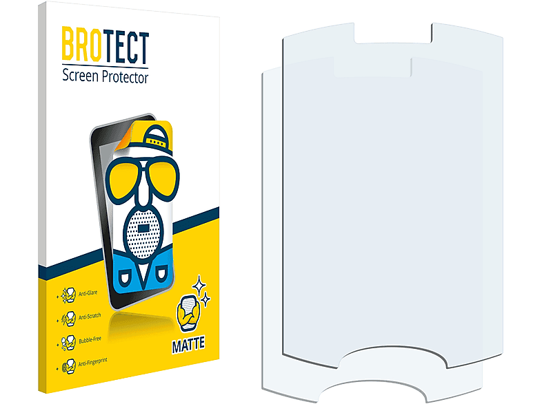 BROTECT 2x matte Schutzfolie(für Samsung B2710)