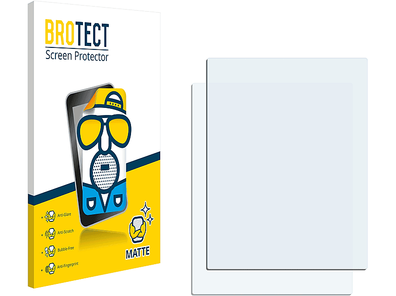 BROTECT 2x matte Schutzfolie(für Nokia 206)