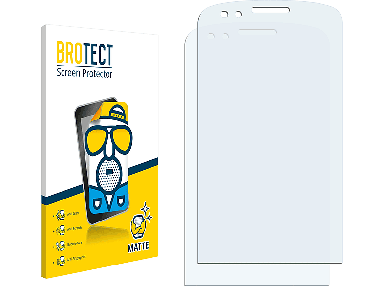 BROTECT 2x matte Schutzfolie(für ZTE Libra) | Displayschutzfolien & Gläser