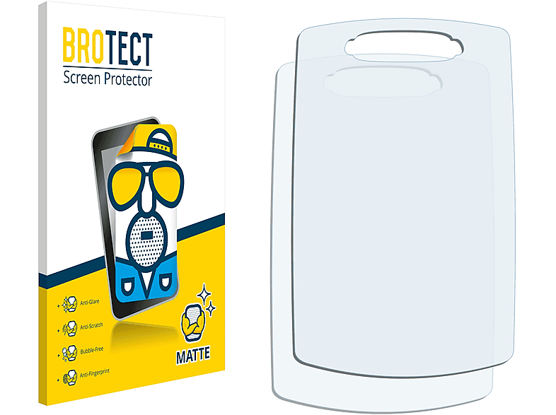 BROTECT 2x Samsung SGH-E370) Schutzfolie(für matte