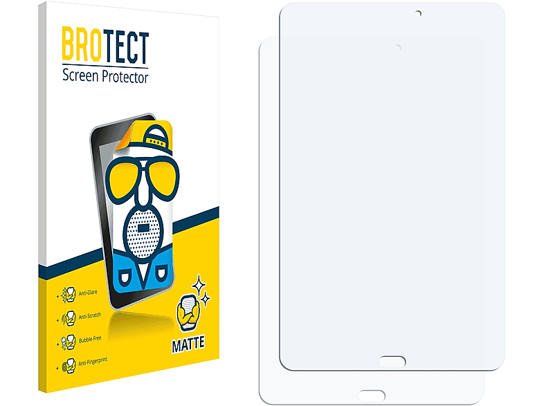 BROTECT 2x matte Schutzfolie(für Samsung Galaxy Tab E 9.6)