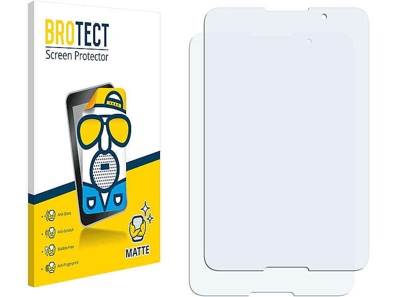 BROTECT 2x matte Schutzfolie(für Lenovo Tab A7-50)