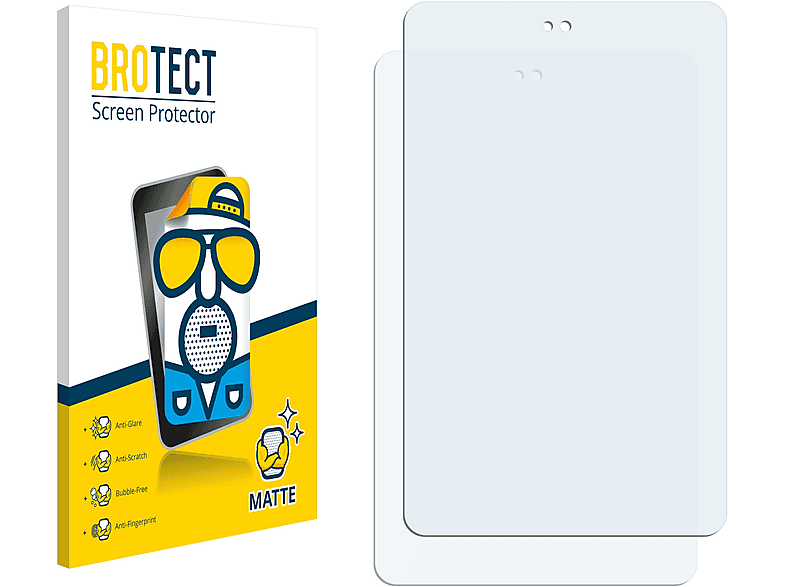 BROTECT 2x matte Schutzfolie(für Dell Venue 7)