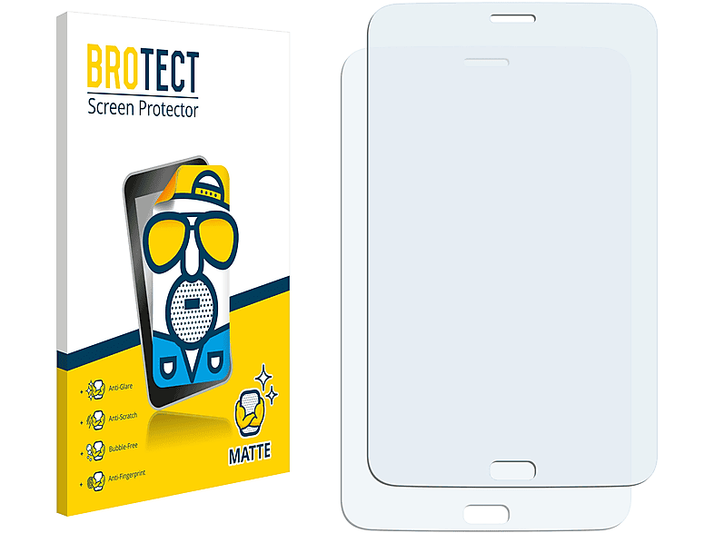 Tab 2x 3 matte Galaxy Samsung Schutzfolie(für SM-T111) BROTECT
