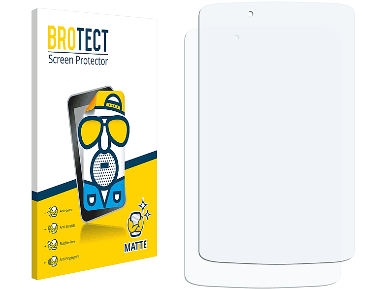 BROTECT 2x matte Schutzfolie(für LG Electronics G Pad 7.0)