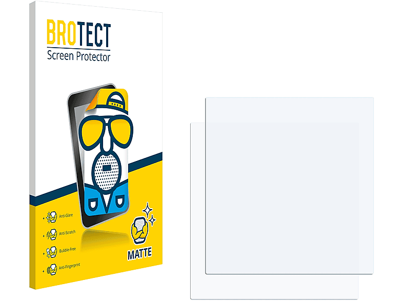 BROTECT 2x matte Schutzfolie(für BlackBerry Passport Silver Edition)