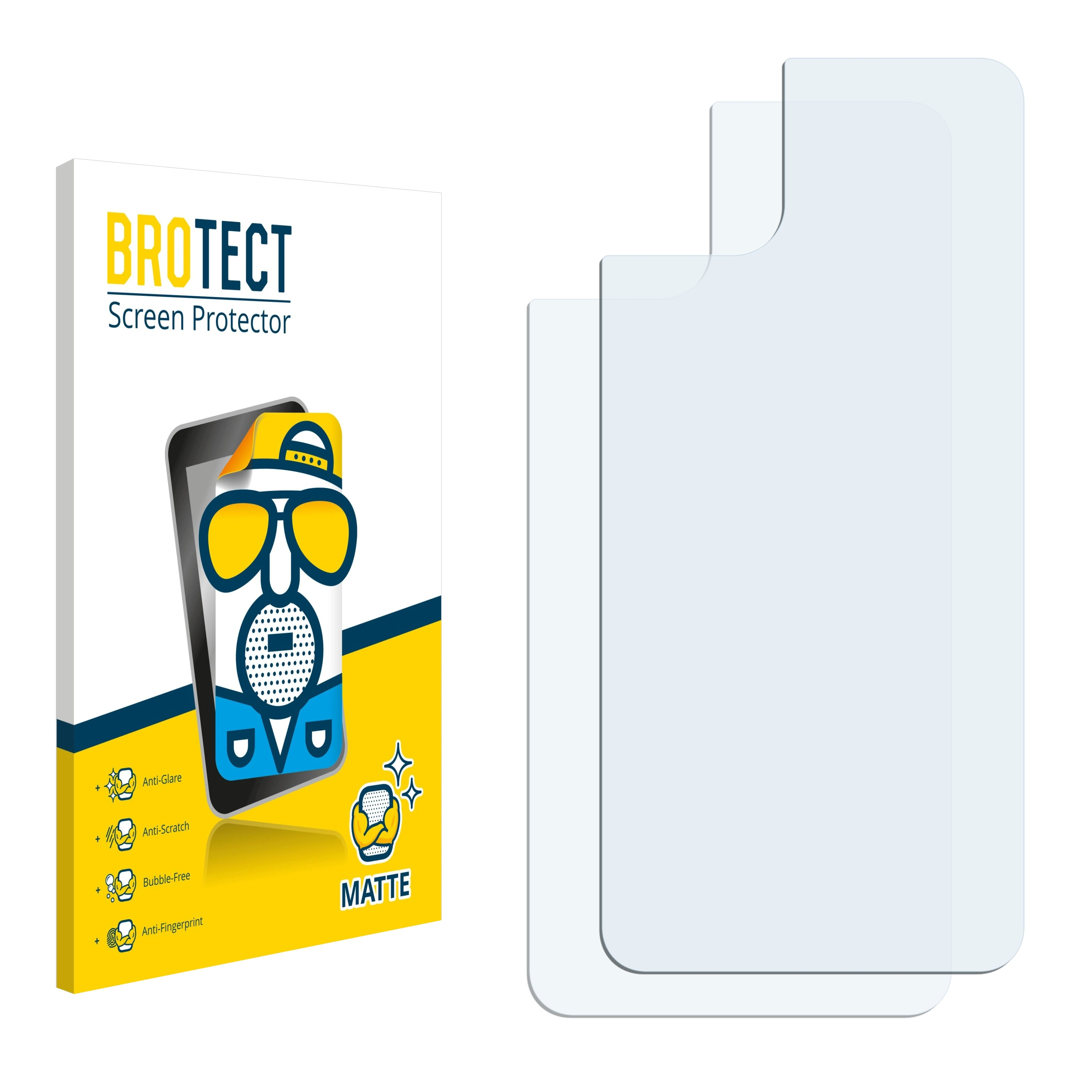 BROTECT 2x matte 11 iPhone Apple Schutzfolie(für Max) Pro