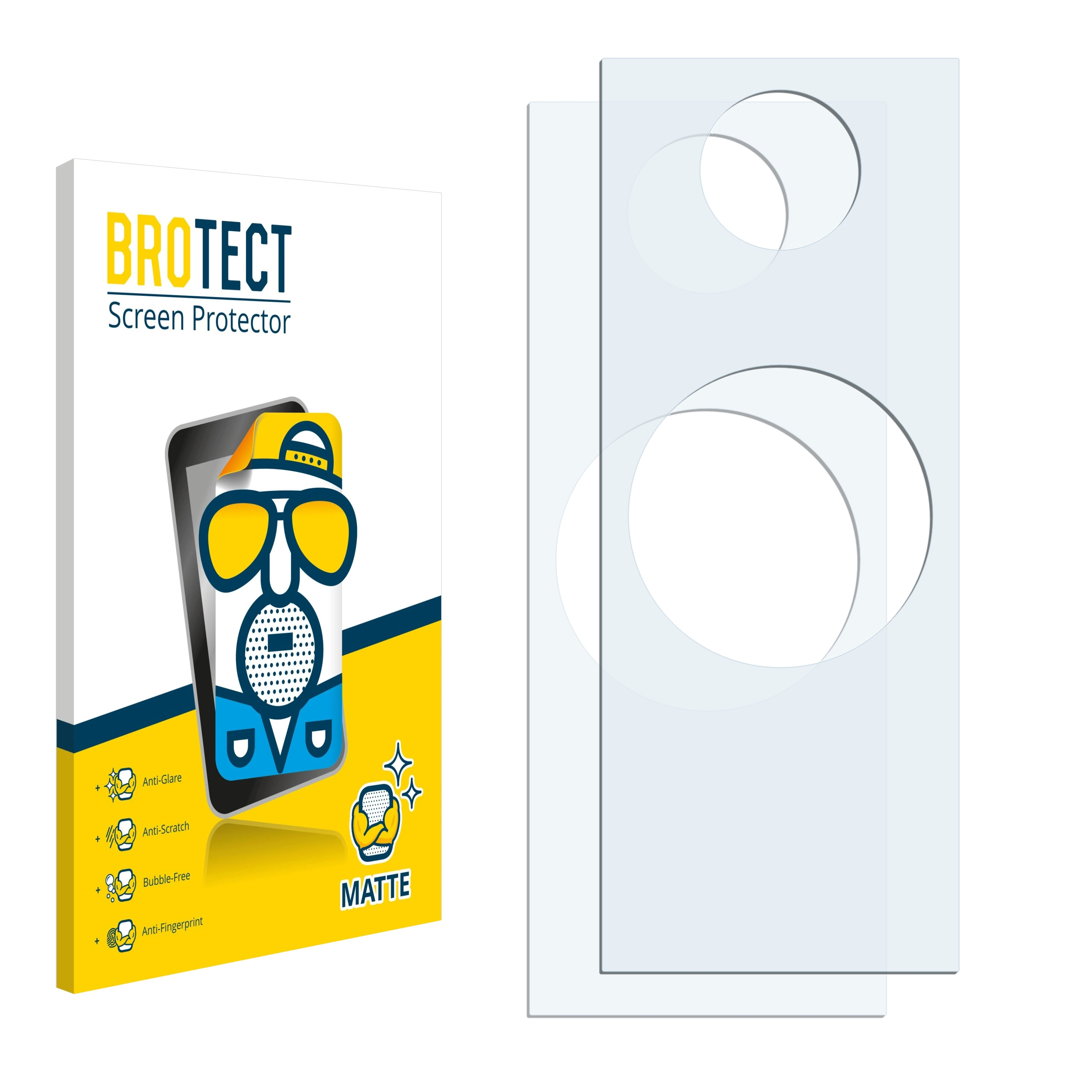 BROTECT 2x matte Schutzfolie(für Ring Wired) Video Doorbell