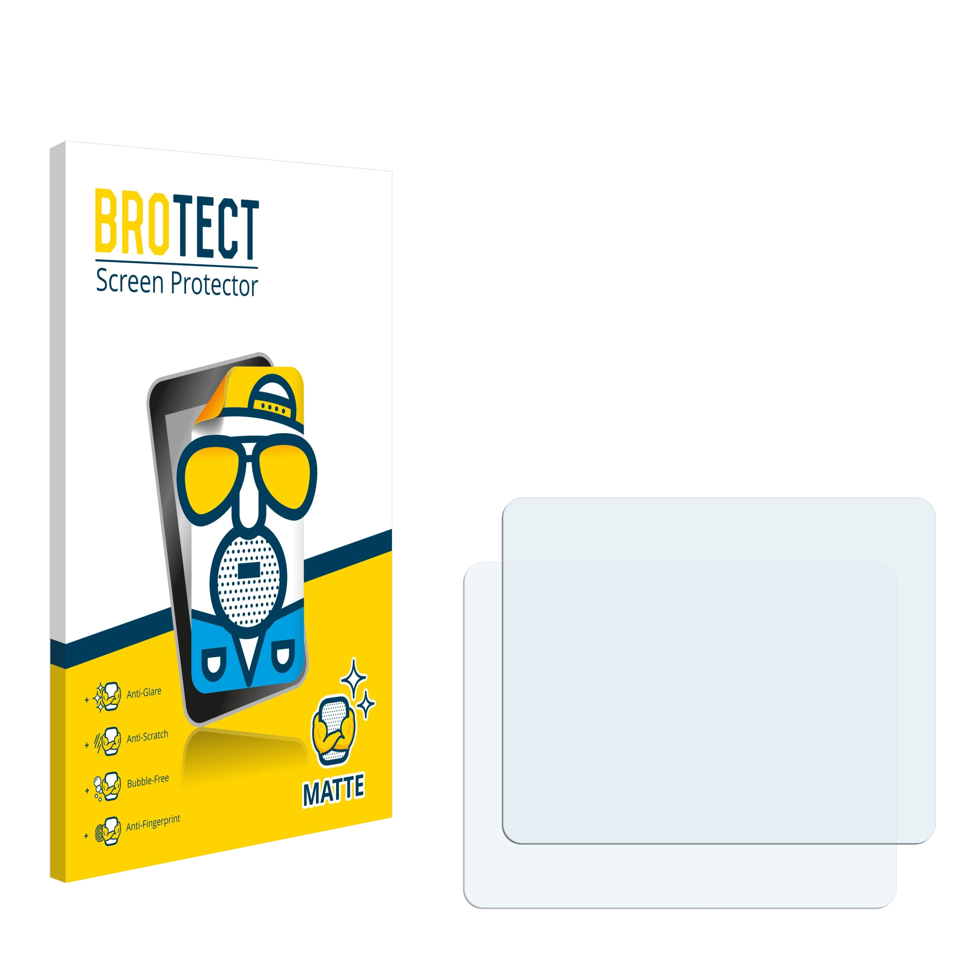 BROTECT 2x Schutzfolie(für 4 IR) Techniradio matte TechniSat