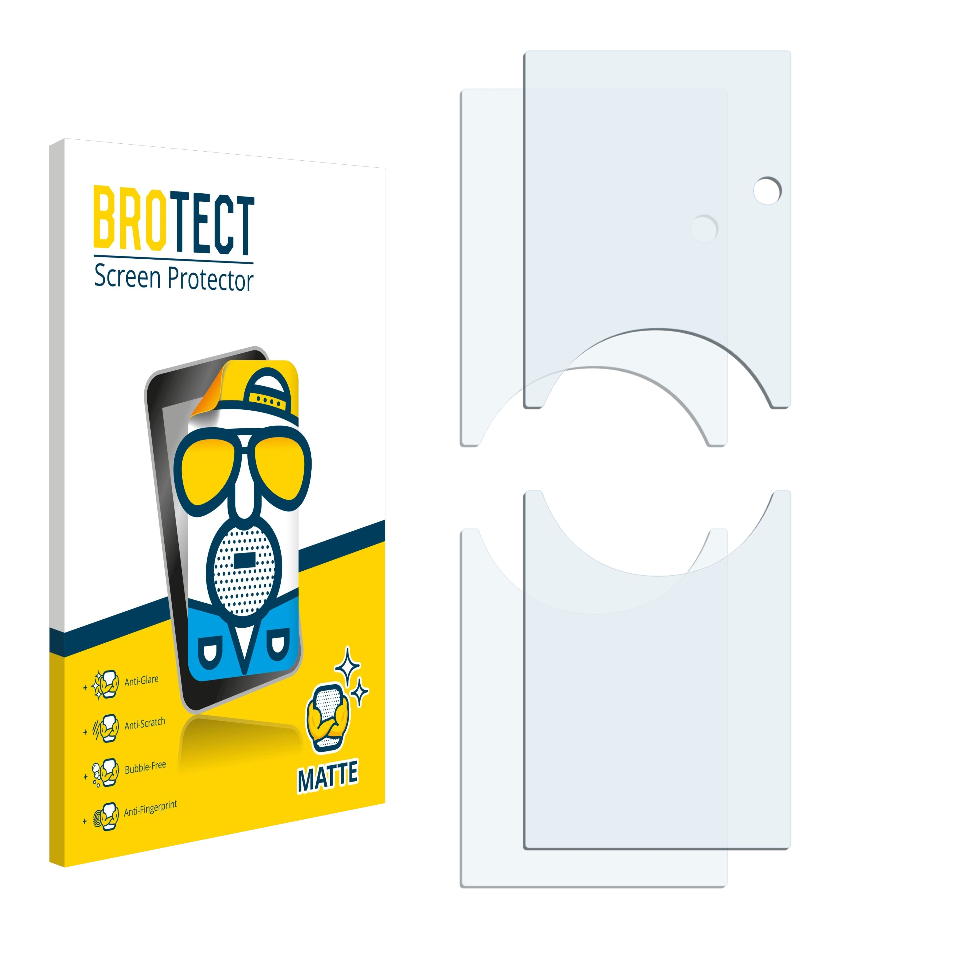 BROTECT 2x matte 2) Ring Doorbell Schutzfolie(für Pro Video