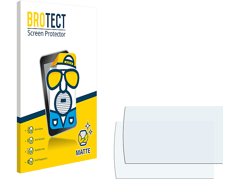 BROTECT 2x matte Schutzfolie(für Samsung YP-R1)