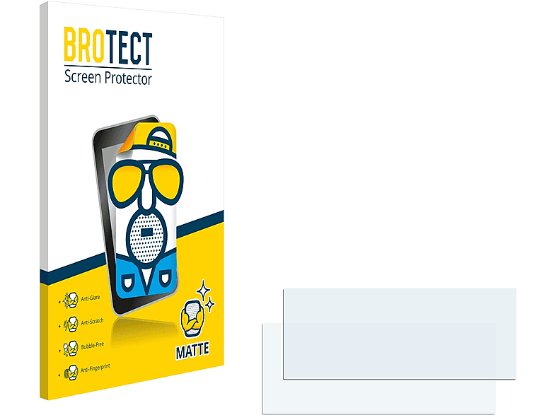 BROTECT 2x matte Schutzfolie(für VBar Control Touch) | Schutzfolien & Schutzgläser