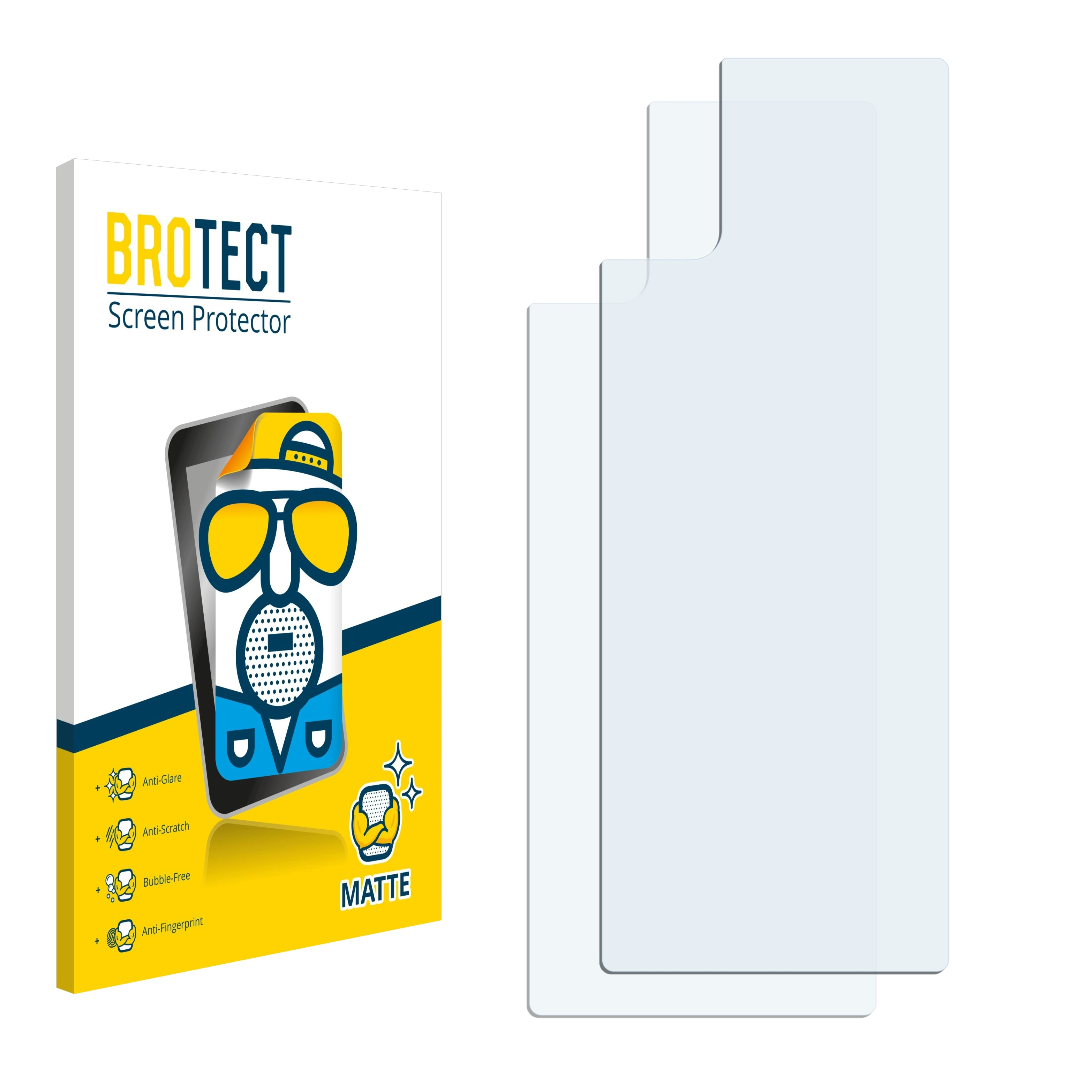 BROTECT 2x matte Samsung Schutzfolie(für Galaxy 5G) A51