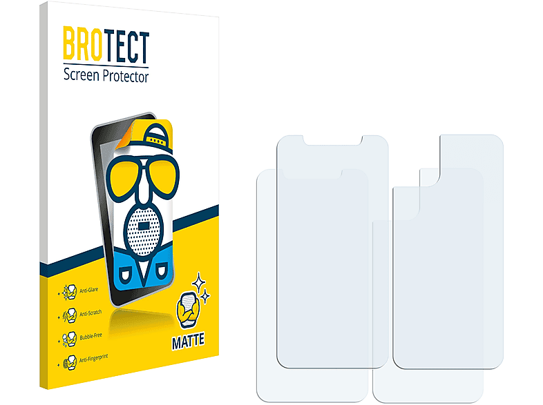 BROTECT 2x matte Schutzfolie(für Apple iPhone 11) | Displayschutzfolien & Gläser