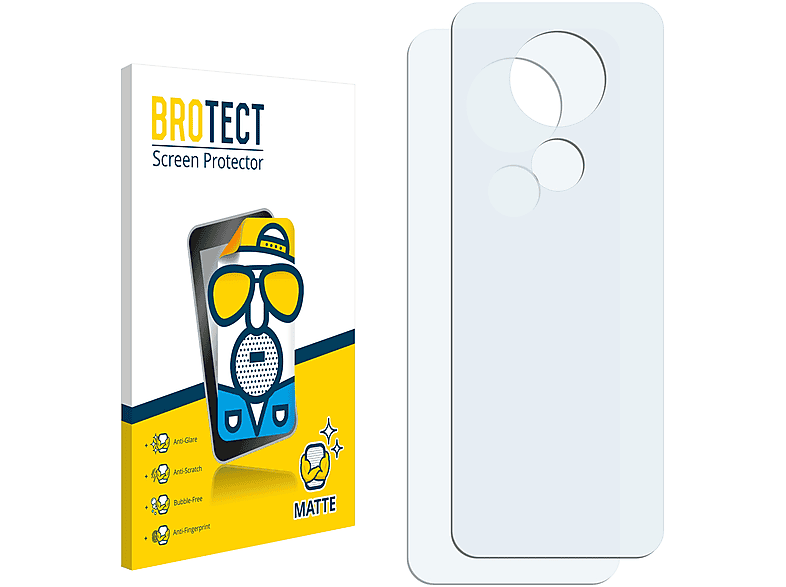 BROTECT 2x matte Schutzfolie(für Motorola Moto G7 Power) | Displayschutzfolien & Gläser