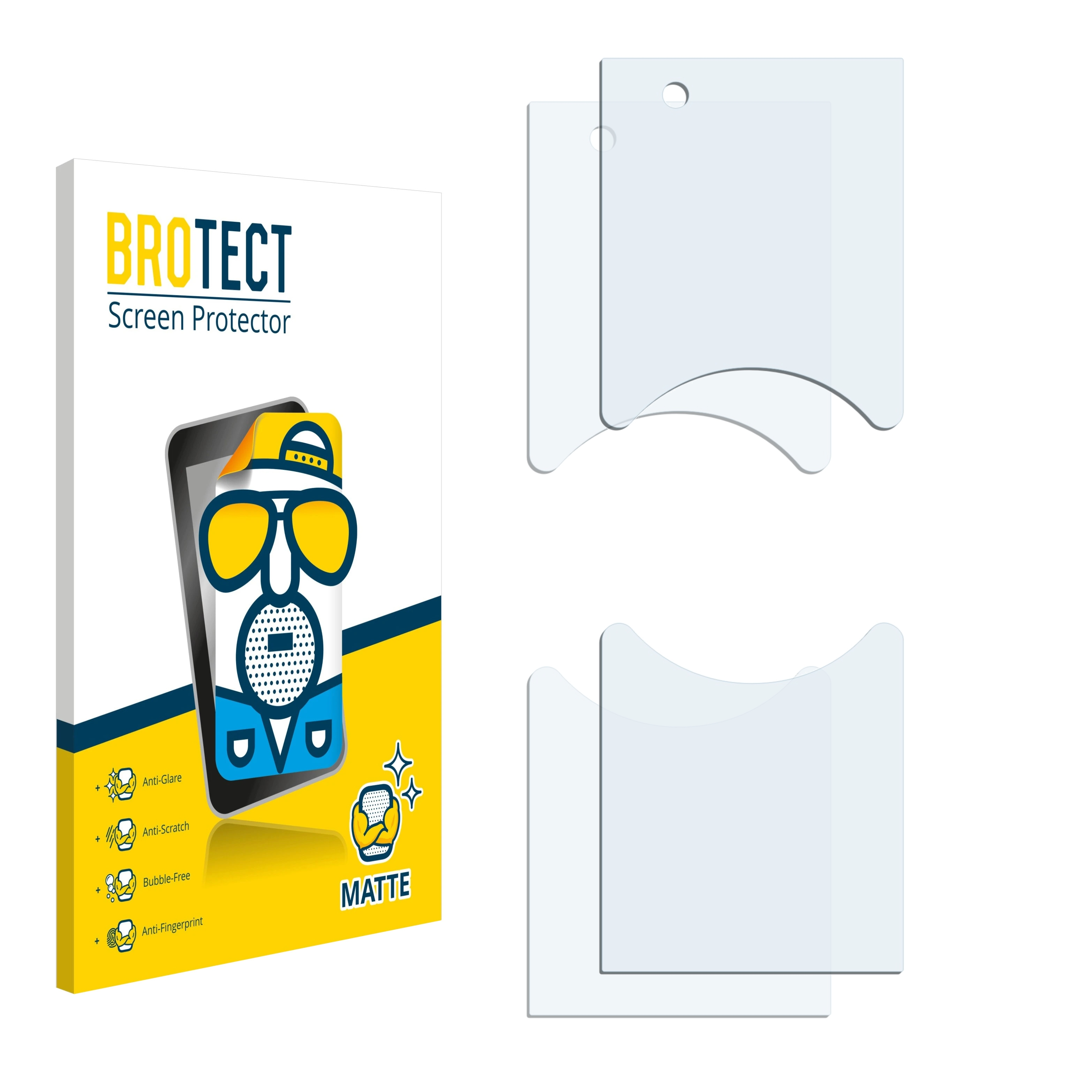 BROTECT 2x matte Doorbell (Version Video Schutzfolie(für 2)) Pro Ring