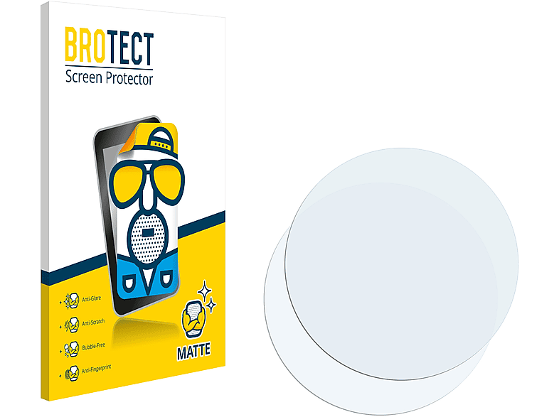 BROTECT 2x matte Schutzfolie(für TomTom Vio) | Navi-Taschen & -Schutzfolien