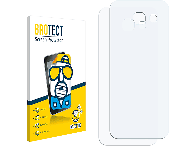 2017) matte Samsung 2x A5 Galaxy BROTECT Schutzfolie(für