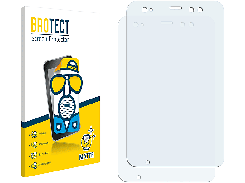 BROTECT 2x matte Schutzfolie(für Sony Xperia ST17i) Ericsson active