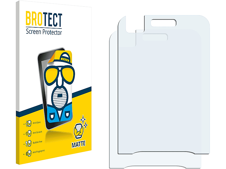 BROTECT 2x matte Schutzfolie(für Nokia classic) 6120