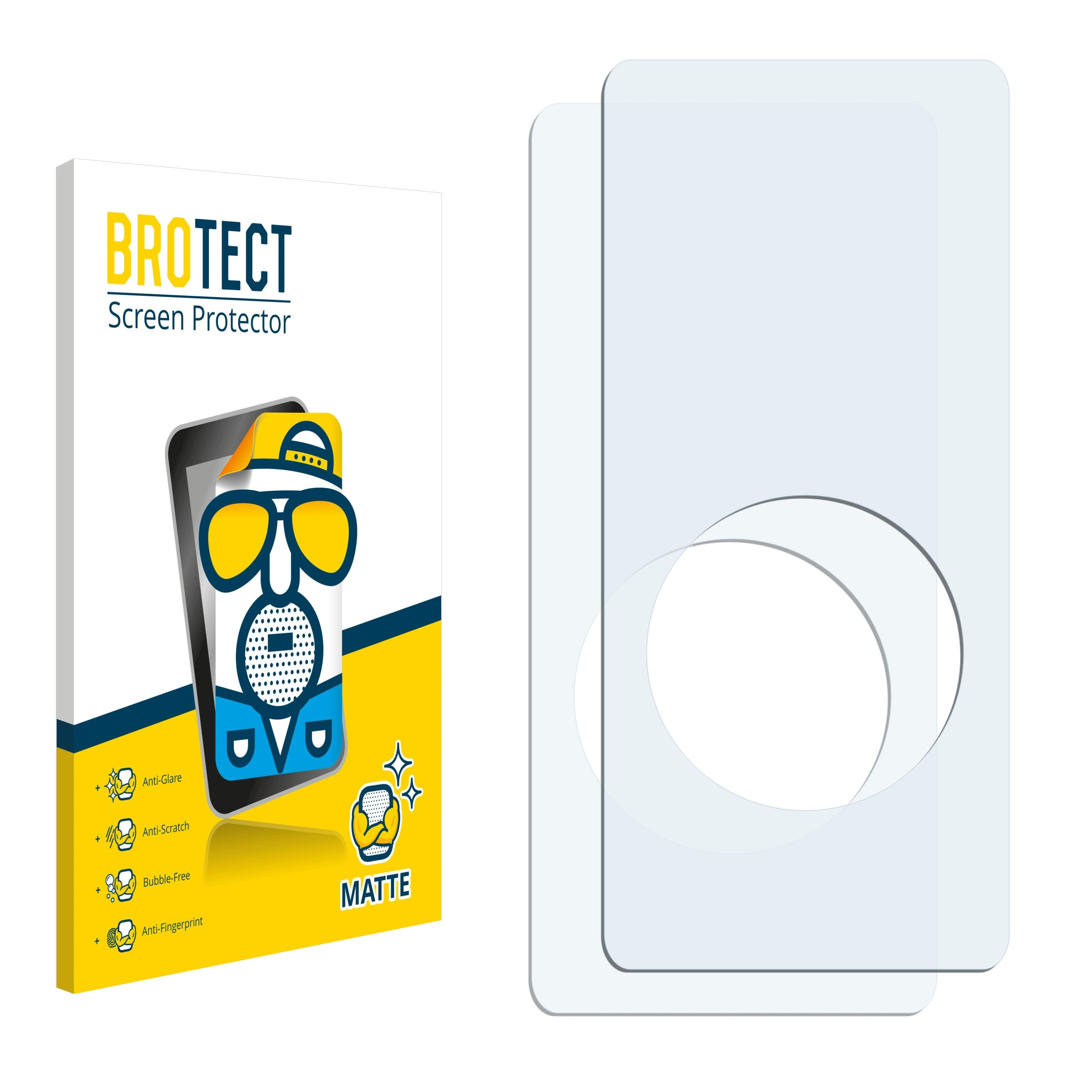 Gen.)) 2x BROTECT iPod Schutzfolie(für (1. matte nano Apple