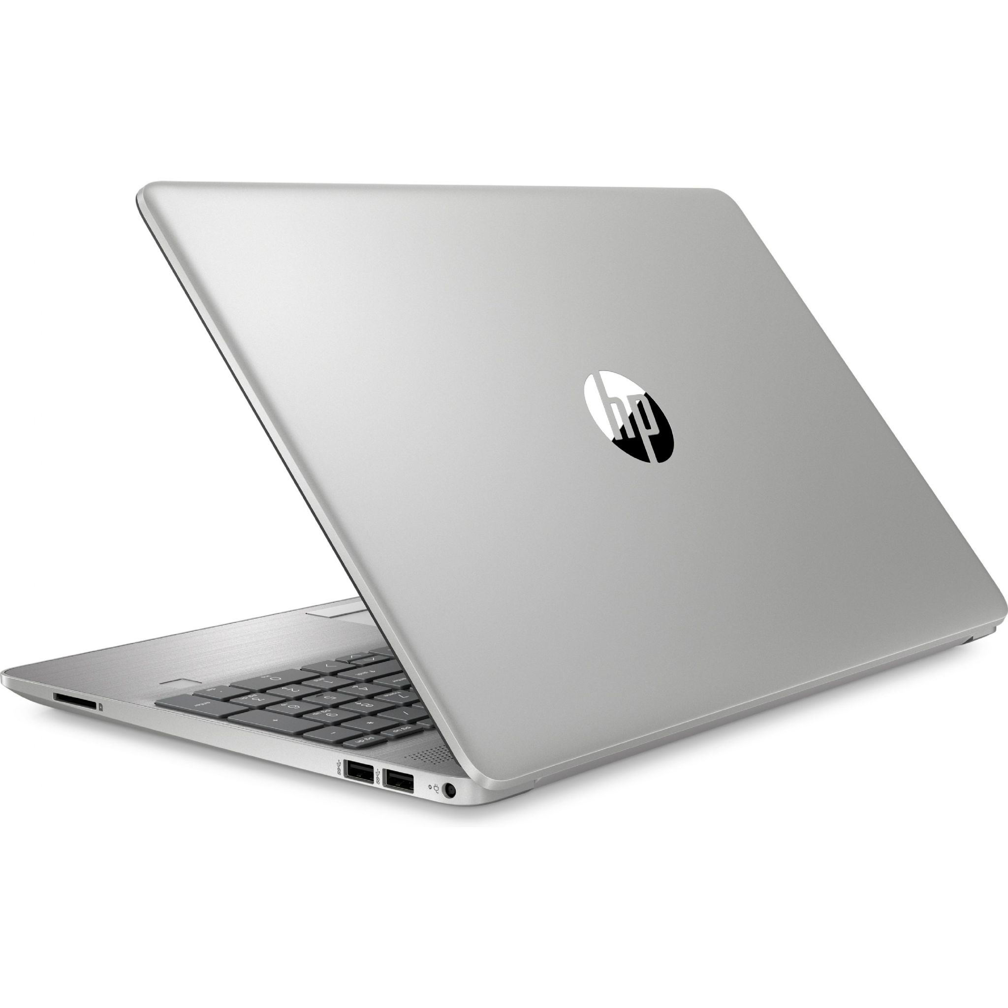 HP 5Y439EA, Notebook mit 256 Celeron® Zoll GB 15,6 GB Intel® Display, Prozessor, RAM, 8 Silber SSD