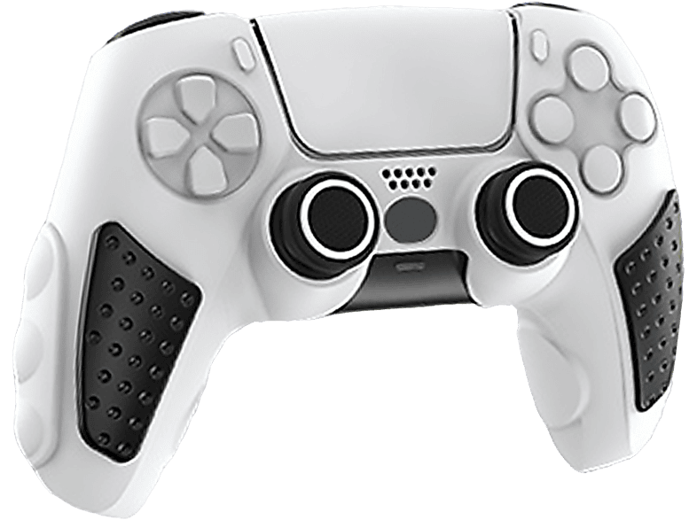 RESPIEL Silikonhülle für PS5 Gamepad,kabellose Gamepad-Ersatzhülle,Silikonhülle Aufkleber-Set Konsolenzubehör