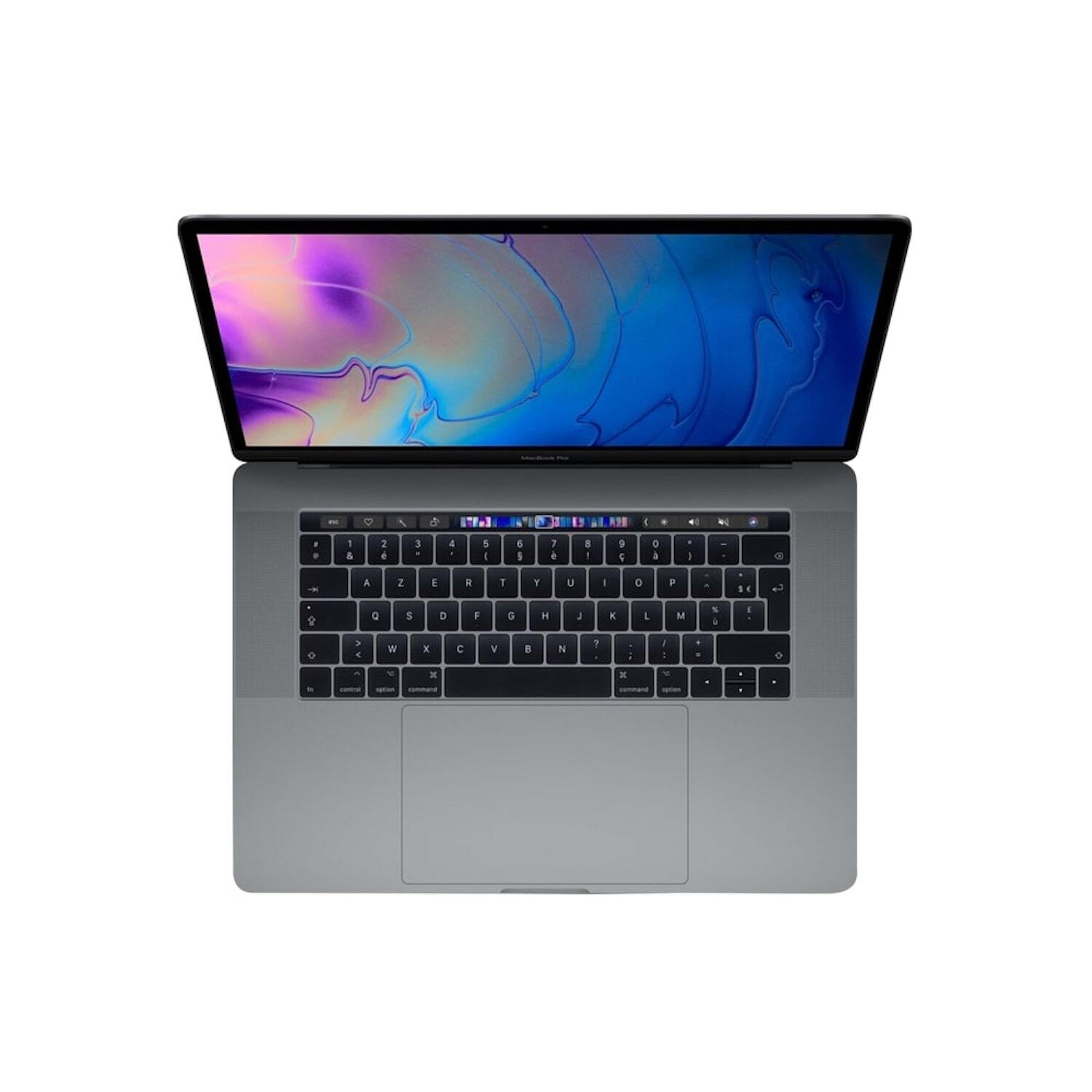 APPLE REFURBISHED (*) MacBook Display, GB Pro 15,4 Touch Bar Space Core™ GB Intel® notebook 512 2017, mit 16 i7 Grau 15\