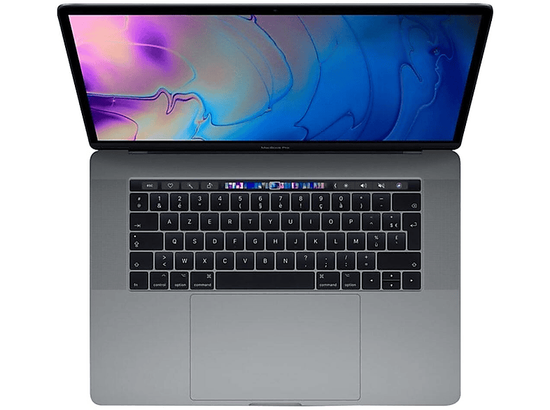 Touch Core™ 2018, Refurbished notebook MacBook Space 15,4 APPLE RAM, Pro Prozessor, 16 512 REFURBISHED Intel® Grau GB SSD, Bar 15\