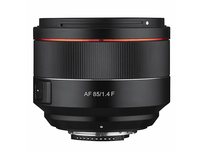 SAMYANG 22796 AF 1,4/85 NIKON mm Nikon 85 f./1.4 F-Mount, - F mm für 85 schwarz) (Objektiv