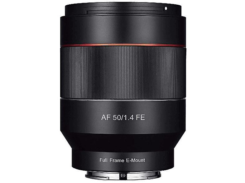 SAMYANG 21587 AF 1,4/50 DSLR SONY E-MOUNT - 50 mm f/1.4 (Objektiv für Sony E-Mount, Schwarz)