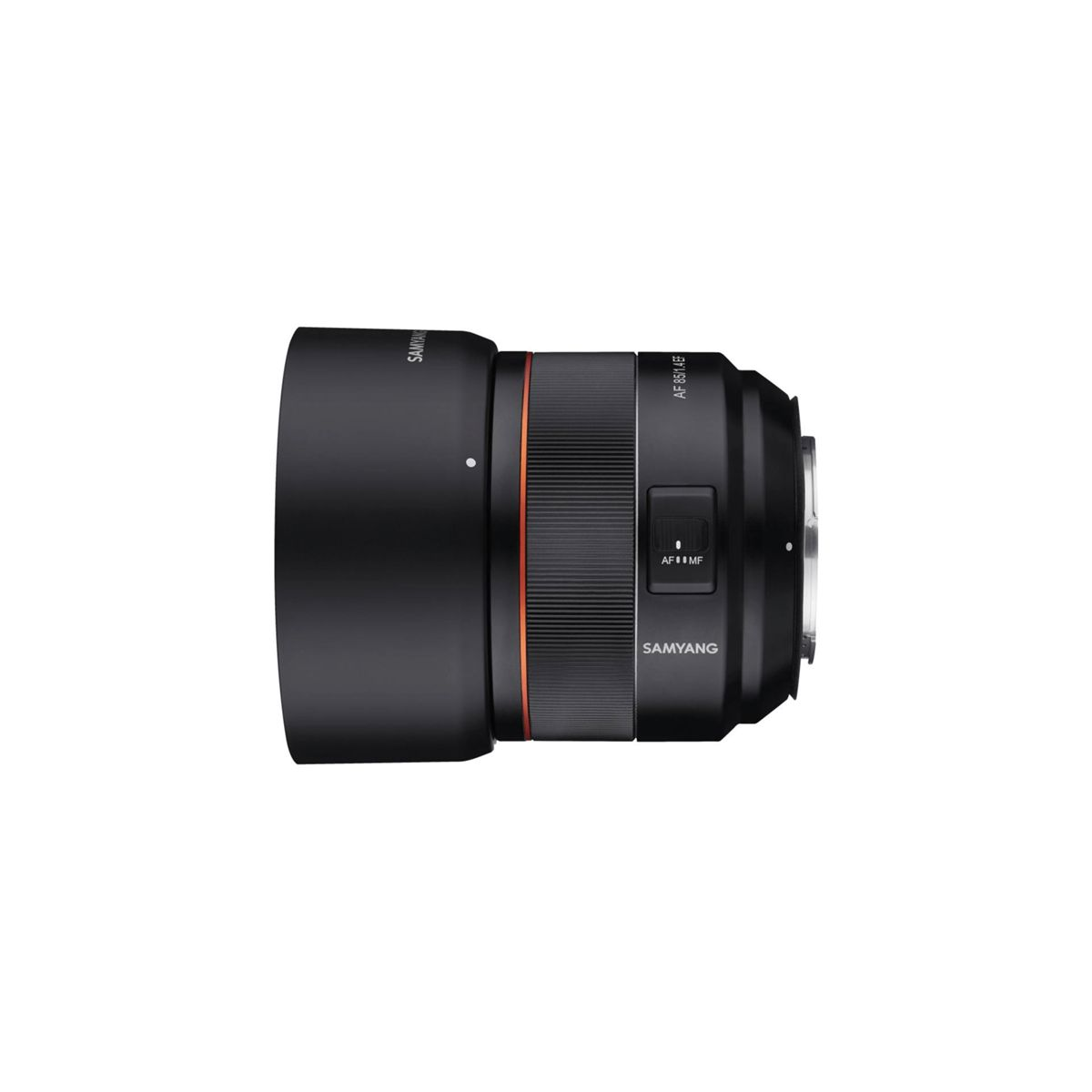 SAMYANG 22495 AF 1,4/85 CANON EF 85 mm - 85 mm 1.4 (Objektiv für Canon EF-Mount, Schwarz)